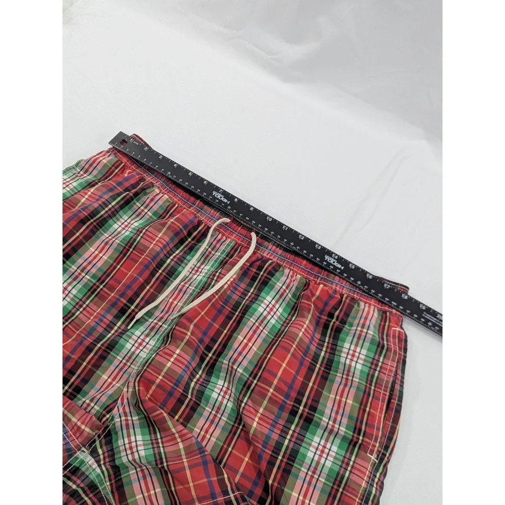 Vintage Polo Ralph Lauren Swim Trunks Mens 2XL Plaid 4